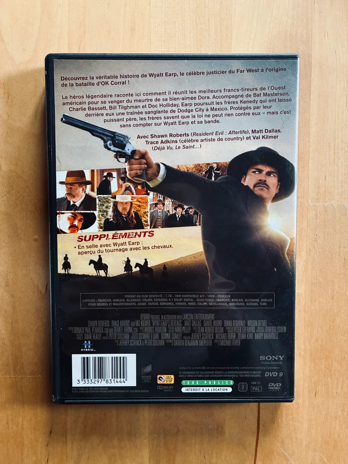 DVD La primera cabalgata de Wyatt Earp. – photo 3